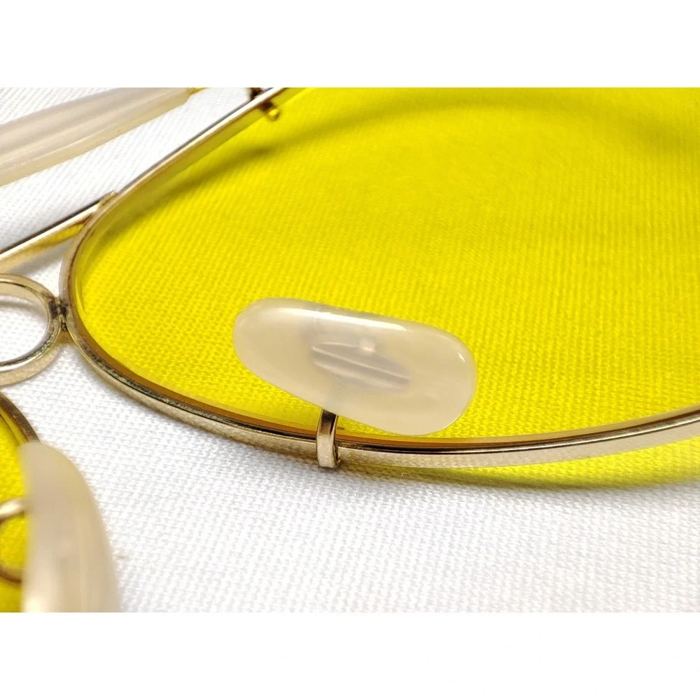 Vintage Ray-Ban B&L Shooter Aviator 12K GF Yellow Kalichrome Lenses USA